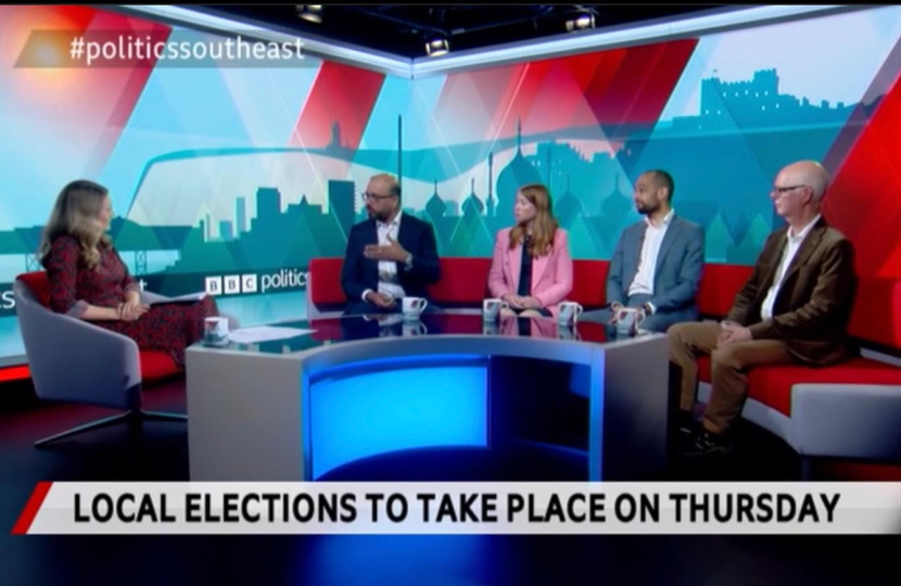 Zack Ali on BBC Politics South East