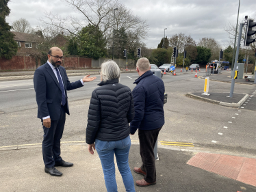 Zack Ali discussing roads